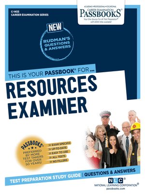 cover image of Resources Examiner